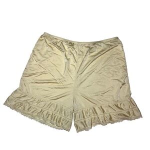 Underscore cream petti pants bloomers culotte slip, size 2X